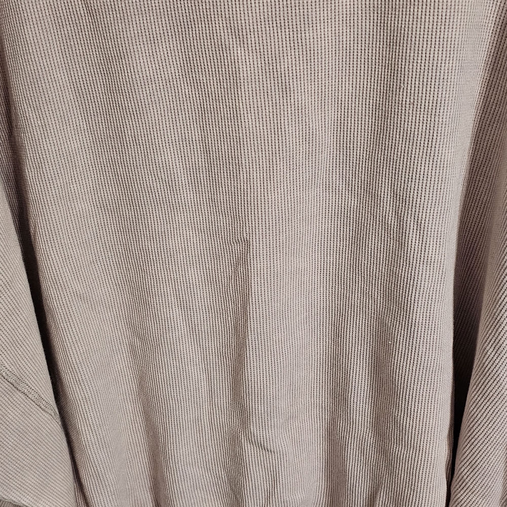 Oli & Hali Raw Hem Patchwork Blouse Top Size XL Lilac Lagenlook Rustic Oversized - Picture 7 of 12
